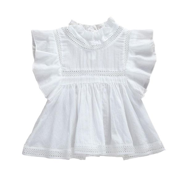 white color cotton ruffles sleeve dress baby girl lace hollow out stand collar sweet 2020 spring summer dress, Red;yellow
white color cotton ruffles sleeve dress baby girl lace hollow out stand collar sweet 2020 spring summer dress, Red;yellow