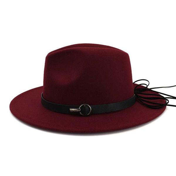 women men wide brim wool felt jazz fedora hats panama style cowboy party formal dress hat large size yellow white, Blue;gray
women men wide brim wool felt jazz fedora hats panama style cowboy party formal dress hat large size yellow white, Blue;gray