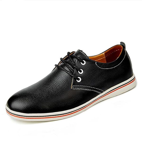 big size men genuine leather shoes fashion casual men shoes real leather flats mens loafers, Black
big size men genuine leather shoes fashion casual men shoes real leather flats mens loafers, Black