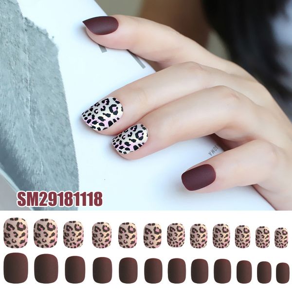 24pcs ladies diy fake nail leopard pttern frosted matte diy manicure false nails decals kg66, Red;gold
24pcs ladies diy fake nail leopard pttern frosted matte diy manicure false nails decals kg66, Red;gold