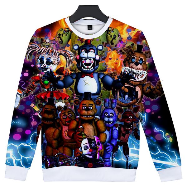 trend five nights at freddy number printing свитер с длинным рукавом и круглым вырезом, Black
trend five nights at freddy number printing свитер с длинным рукавом и круглым вырезом, Black