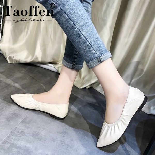 taoffen women flats shoes pointed head lady shoes shallow mouth casual slip on low heel size 35-40, Black
taoffen women flats shoes pointed head lady shoes shallow mouth casual slip on low heel size 35-40, Black