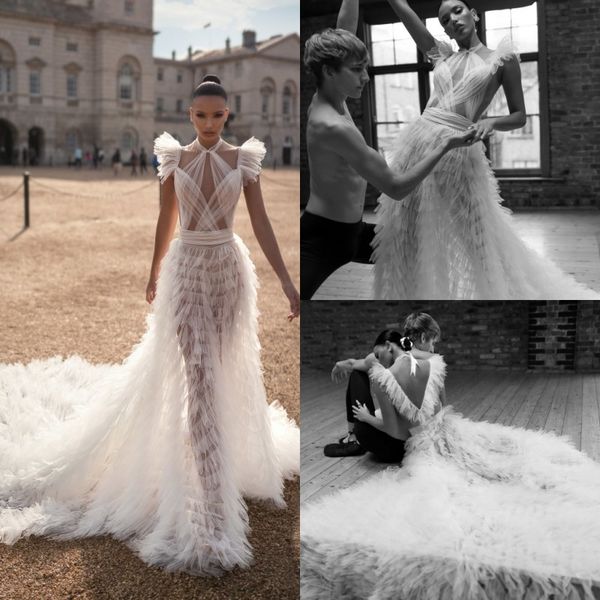 2019 lior charchy evening dresses halter tiered skirts ruffle illusion backless prom gowns sweep train bohemian formal party dresses, Black;red
2019 lior charchy evening dresses halter tiered skirts ruffle illusion backless prom gowns sweep train bohemian formal party dresses, Black;red