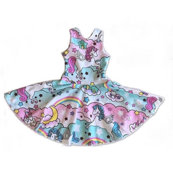 fashion kids baby girls dress unicorn party pageant princess dress sleeveless sundress clothes, Red;yellow
fashion kids baby girls dress unicorn party pageant princess dress sleeveless sundress clothes, Red;yellow