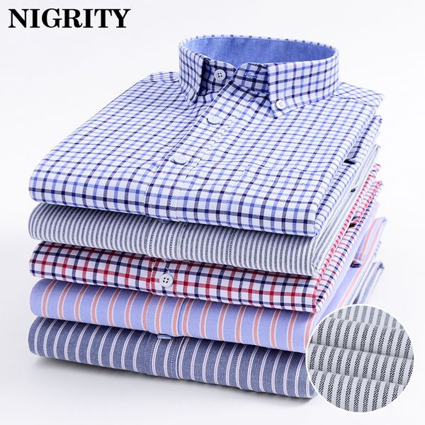 nigrity 2020 men casual long sleeved plaid shirt slim fit male business casual cotton shirt brand men clothing soft comfortable, White;black
nigrity 2020 men casual long sleeved plaid shirt slim fit male business casual cotton shirt brand men clothing soft comfortable, White;black