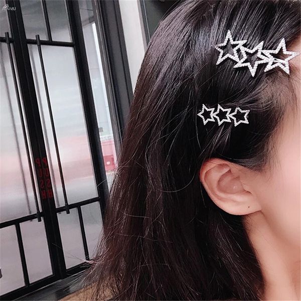 aomu korea hollow star hair clips for women crystal rhinestones pentagram hairpin women bridal hair accessories hairgrip
aomu korea hollow star hair clips for women crystal rhinestones pentagram hairpin women bridal hair accessories hairgrip