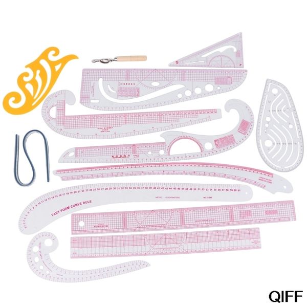 wholesale 13pcs sewing french curve ruler measure for sewing dressmaking tailor rulers set may06, Black
wholesale 13pcs sewing french curve ruler measure for sewing dressmaking tailor rulers set may06, Black