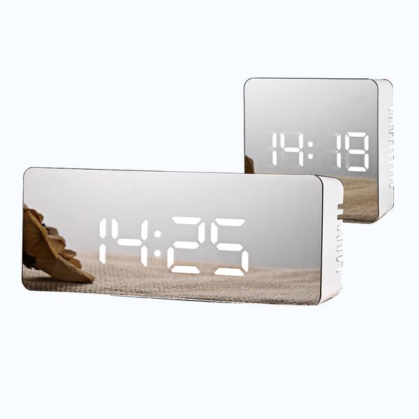 digital mirror led display alarm clock multi-function alarm clock digital fairy essential home essential temperature
digital mirror led display alarm clock multi-function alarm clock digital fairy essential home essential temperature