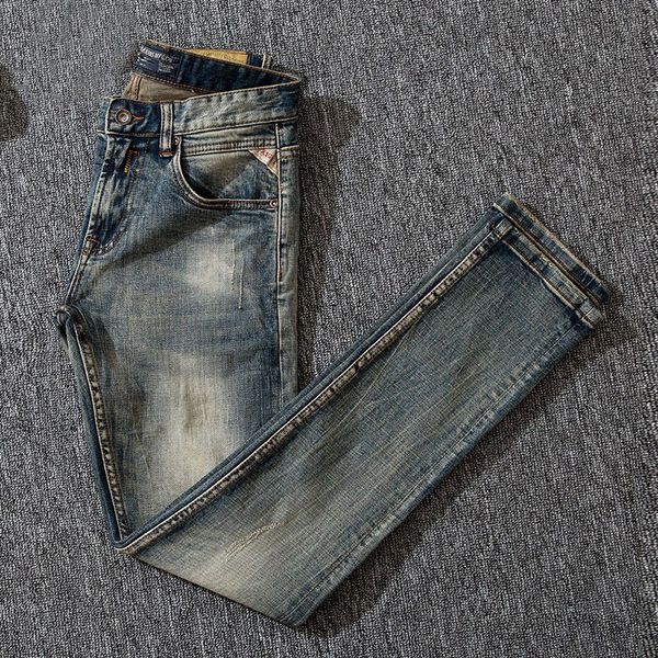 italian vintage fashion men jeans retro washed slim fit elastic classical jeans men hip hop designer homme, Blue
italian vintage fashion men jeans retro washed slim fit elastic classical jeans men hip hop designer homme, Blue