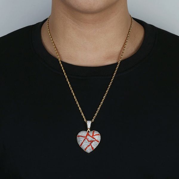 hip hop broken heart diamonds pendant necklaces for lovers luxury crystal couple pendants 18k gold plated copper zircons necklace gifts, Silver
hip hop broken heart diamonds pendant necklaces for lovers luxury crystal couple pendants 18k gold plated copper zircons necklace gifts, Silver