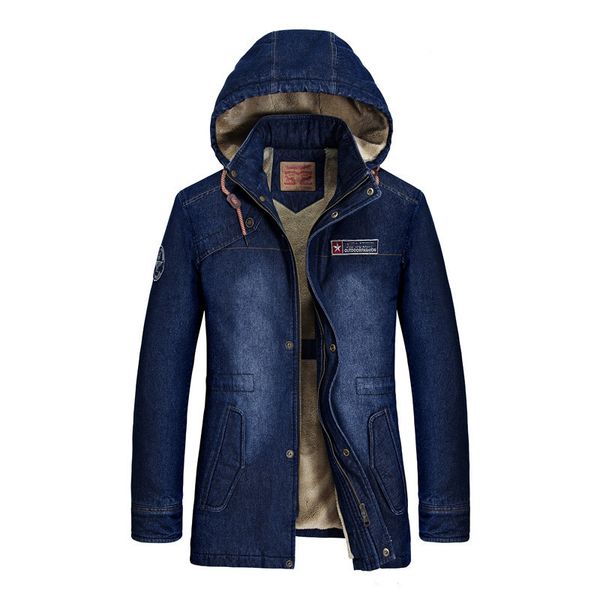 mens designer youth hoodie jacket denim coat winter mid-long thickened cotton-padded clothes 695, Black;brown
mens designer youth hoodie jacket denim coat winter mid-long thickened cotton-padded clothes 695, Black;brown