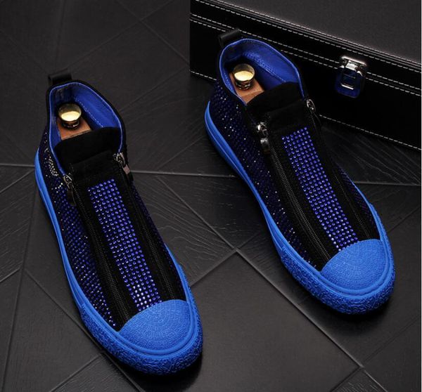street new style men's designer suede rhinestones high casual flats platform shoes skateboard shoes sapato social masculinol14, Black
street new style men's designer suede rhinestones high casual flats platform shoes skateboard shoes sapato social masculinol14, Black