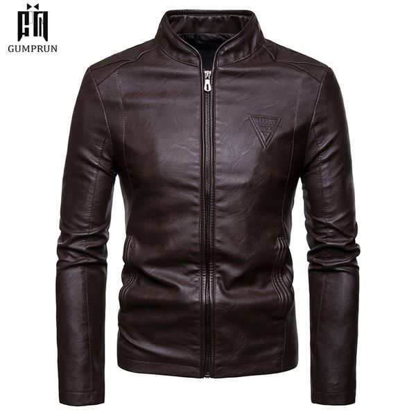 new fashion autumn male leather jacket black brown mens stand collar coats leather biker jackets motorcycle men jacket
new fashion autumn male leather jacket black brown mens stand collar coats leather biker jackets motorcycle men jacket