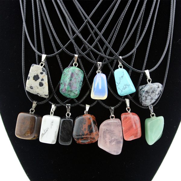 jewelry wholesale 12pcs/lot fashion men women's crazy irregular natural stone charms turquoise pendants necklace gift mn446, Silver
jewelry wholesale 12pcs/lot fashion men women's crazy irregular natural stone charms turquoise pendants necklace gift mn446, Silver