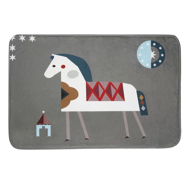 2018 modern design home bedroom england style small horse printed floor mat anti-slip breathable bathroom kitchen floor carpet
2018 modern design home bedroom england style small horse printed floor mat anti-slip breathable bathroom kitchen floor carpet