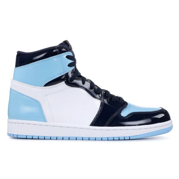 new 2019 1s high og unc patent asg obsidian blue chill white men women basketball shoes 1s all-star game designer sneakers with box, White;red
new 2019 1s high og unc patent asg obsidian blue chill white men women basketball shoes 1s all-star game designer sneakers with box, White;red