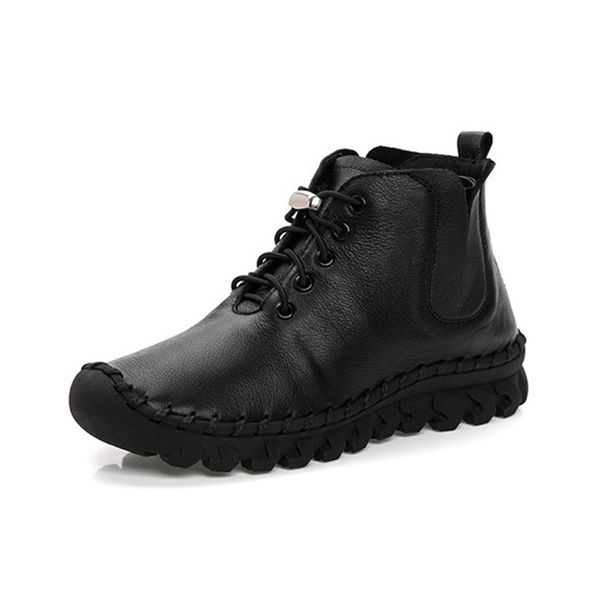 genuine leather ankle boots for women boot shoes women 2019 winter warm boots ladies handmade winter shoes ankle boot, Black
genuine leather ankle boots for women boot shoes women 2019 winter warm boots ladies handmade winter shoes ankle boot, Black