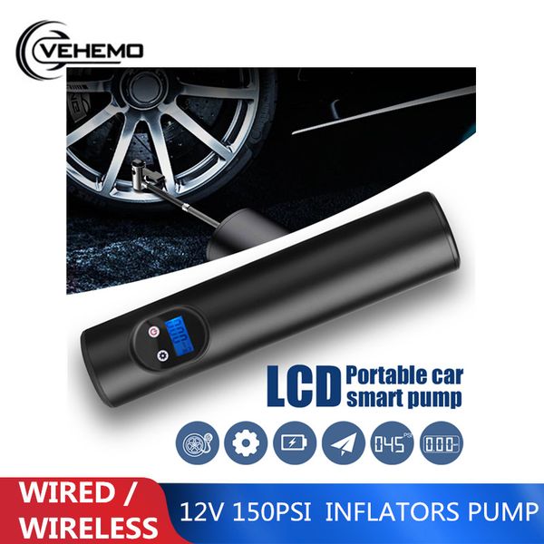 wireless car inflator pump multi-purpose mini dc12v lcd digital cordless air pump led light 60w 150 psi auto motorcycle inflator
wireless car inflator pump multi-purpose mini dc12v lcd digital cordless air pump led light 60w 150 psi auto motorcycle inflator