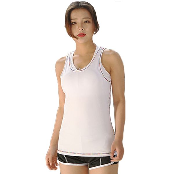 casual sweat absorbing women fashion sportwear fitness exercise vest back hollow quick drying female, White
casual sweat absorbing women fashion sportwear fitness exercise vest back hollow quick drying female, White
