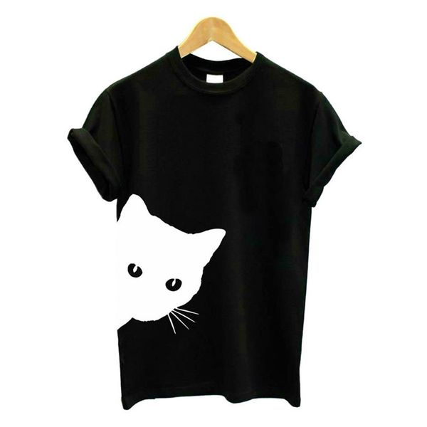 1 pcs funny women summer t-shirt cat cotton harajuku slim short sleeved 2018 simple shirt korean lady and girls tee, White
1 pcs funny women summer t-shirt cat cotton harajuku slim short sleeved 2018 simple shirt korean lady and girls tee, White