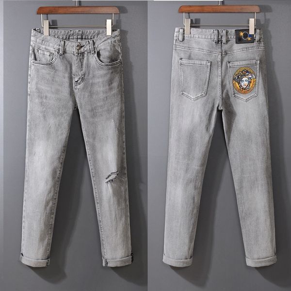 2020 trend high street jeans male stitching ripped slim мђжкие дизайнеѬкие бѬки ђлине попђлѬне мо, Blue
2020 trend high street jeans male stitching ripped slim мђжкие дизайнеѬкие бѬки ђлине попђлѬне мо, Blue
