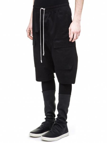 27-46 2018 new men's clothing gd hair stylist fashion street side pocket baggy pants harem pants capris plus size costumes, Black
27-46 2018 new men's clothing gd hair stylist fashion street side pocket baggy pants harem pants capris plus size costumes, Black