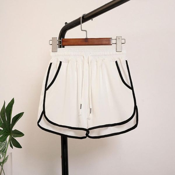 summer yoga shorts women drawstring athletic shorts high waist pocket running workout fitness sports deportivo mujer#p4, White;red
summer yoga shorts women drawstring athletic shorts high waist pocket running workout fitness sports deportivo mujer#p4, White;red