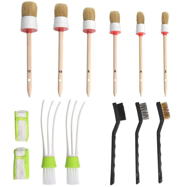 11pcs tools engine soft hair multiuse handheld flexible emblems car cleaning wheel interior exterior detailing brush kit
11pcs tools engine soft hair multiuse handheld flexible emblems car cleaning wheel interior exterior detailing brush kit