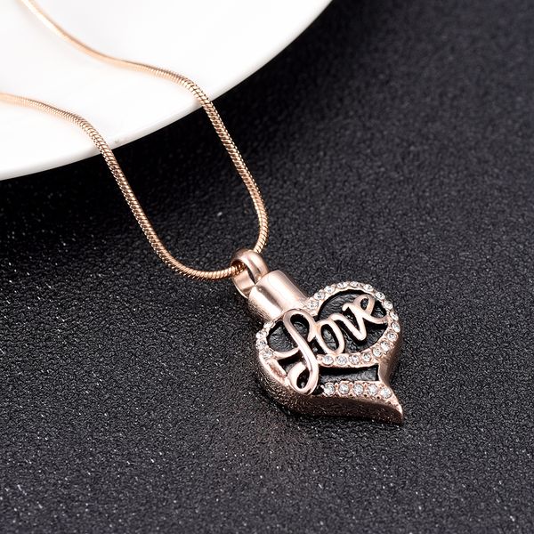 ijd9884 love heart cremation jewelry pendants for women - 316l stainless steel memorial urn necklace keepsake for ashes, Silver
ijd9884 love heart cremation jewelry pendants for women - 316l stainless steel memorial urn necklace keepsake for ashes, Silver