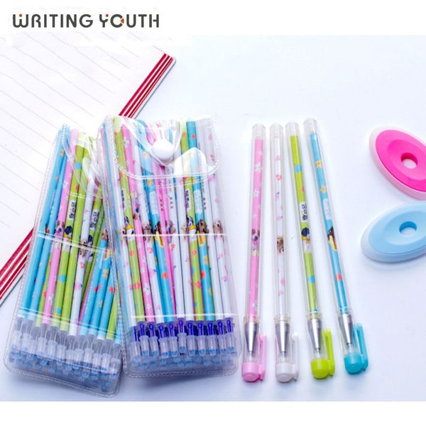 0.5mm cartoon erasable pen gel pen refill rods blue black ink washable handle for school stationery office writing
0.5mm cartoon erasable pen gel pen refill rods blue black ink washable handle for school stationery office writing