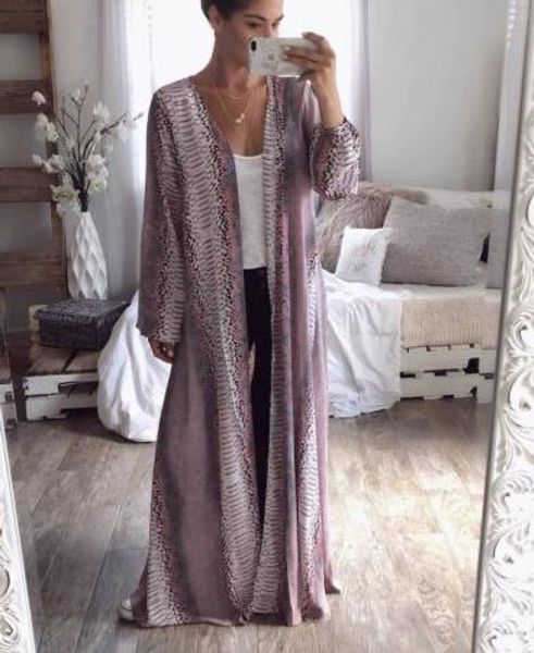 hirigin womens fun long sleeve casual snake chiffon cardigan boho outwear coat gown, Black;white
hirigin womens fun long sleeve casual snake chiffon cardigan boho outwear coat gown, Black;white