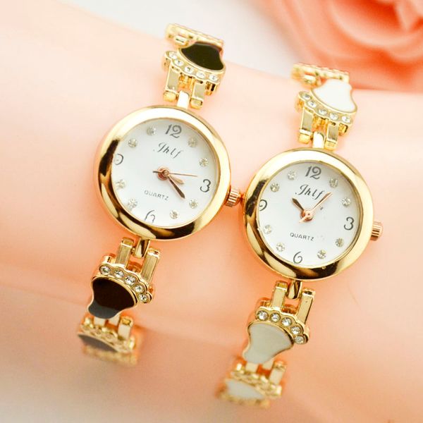 fashion luxury ladies bracelet watch woman casual charm crystal diamond gold metal thin strap black quartz wrist watch clock, Slivery;brown
fashion luxury ladies bracelet watch woman casual charm crystal diamond gold metal thin strap black quartz wrist watch clock, Slivery;brown