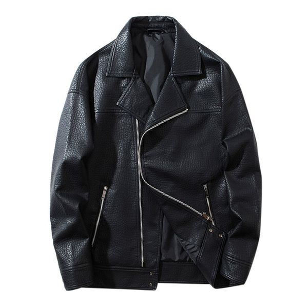 men autumn&winter natural leather jackets biker motorcycle wild male zipper casual outwear coat hombre coat, Black
men autumn&winter natural leather jackets biker motorcycle wild male zipper casual outwear coat hombre coat, Black