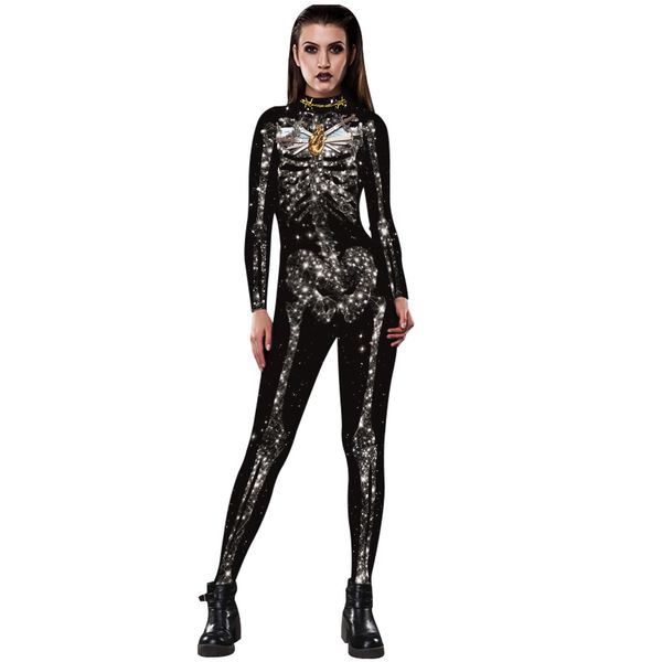 womens halloween jumpsuit fashion tight skull patterns rompers funny skeleton print party wear 6 styles on sell wholesale, Black;white
womens halloween jumpsuit fashion tight skull patterns rompers funny skeleton print party wear 6 styles on sell wholesale, Black;white