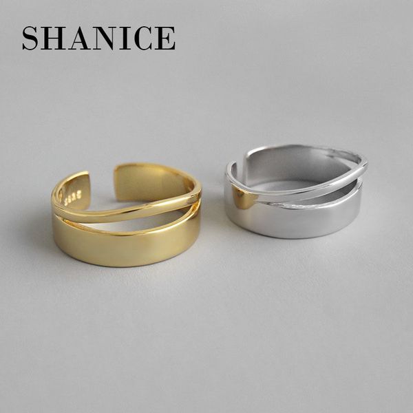 shanice 925 sterling silver european and american jewelry minimalist smooth double layer line retro fashion tide flow open ring
shanice 925 sterling silver european and american jewelry minimalist smooth double layer line retro fashion tide flow open ring