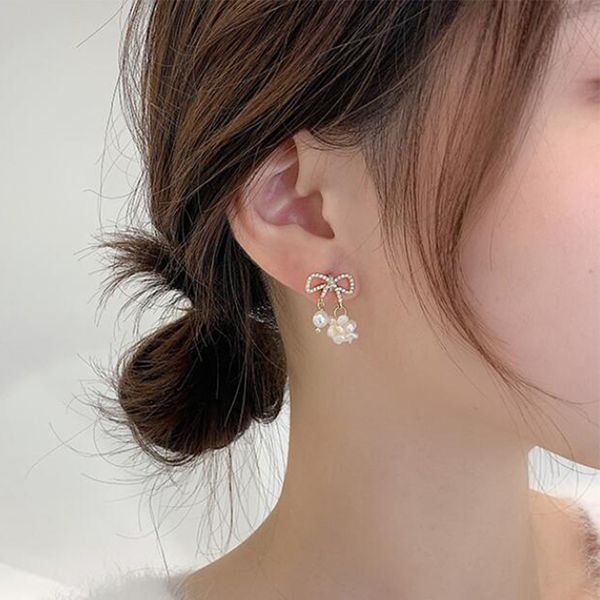 women earrings set fashion pearl flower bowknot crystal pendant gold earring valentine gift jewelry accessories, Golden;silver
women earrings set fashion pearl flower bowknot crystal pendant gold earring valentine gift jewelry accessories, Golden;silver