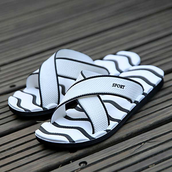 non-slip summer man slippers flip flops men shoes outside sandy shower room outdoor alippers soft beach, Black
non-slip summer man slippers flip flops men shoes outside sandy shower room outdoor alippers soft beach, Black