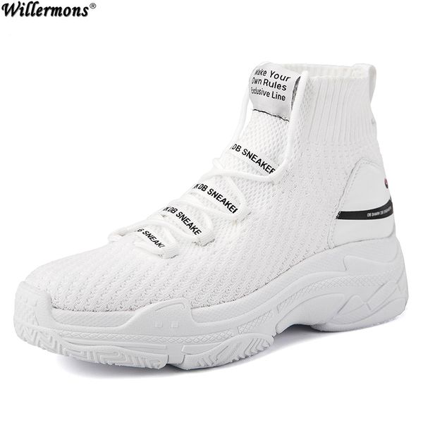 Breathable High Top Women Men Shark Chunky Walking Sports Shoes Men Running Knit Upper Sneakers Shoes 
Breathable High Top Women Men Shark Chunky Walking Sports Shoes Men Running Knit Upper Sneakers Shoes