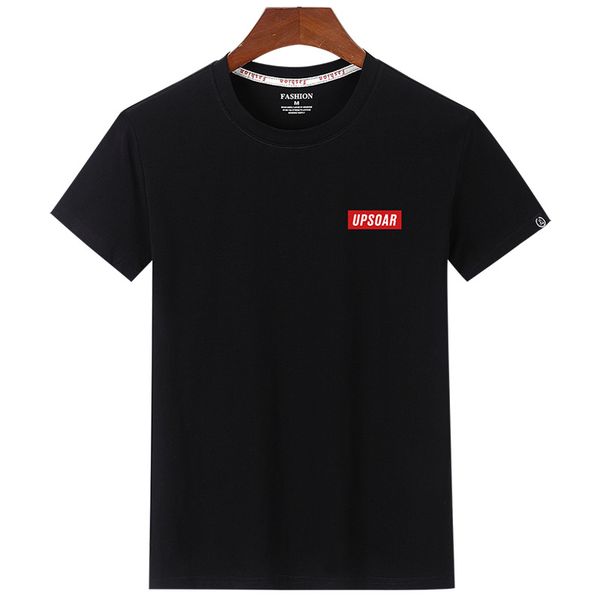 2019 summer new style men's pure cotton short-sleeved t-shirt youth large size half sleeve t-shirt fashion-small ups, White;black
2019 summer new style men's pure cotton short-sleeved t-shirt youth large size half sleeve t-shirt fashion-small ups, White;black