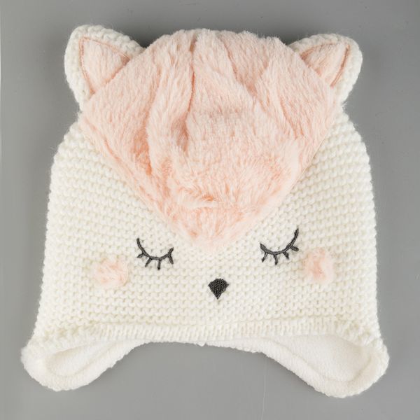 infant child autumn and winter new knit baby earmuffs child baby fox hat warm wool cap, Blue;gray
infant child autumn and winter new knit baby earmuffs child baby fox hat warm wool cap, Blue;gray
