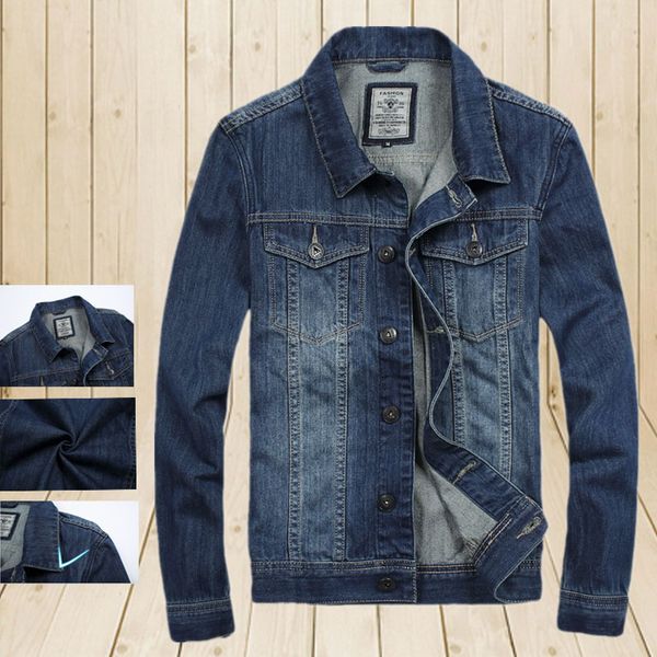 spring and autumn jeans coat men's men casual cowboy clothing jacket men's, Black;brown
spring and autumn jeans coat men's men casual cowboy clothing jacket men's, Black;brown