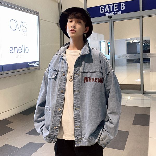 2019 autumn trend leisure printing letter jacket men teenagers loose male coat harajuku streetwear cotton windbreaker s-2xl, Black;brown
2019 autumn trend leisure printing letter jacket men teenagers loose male coat harajuku streetwear cotton windbreaker s-2xl, Black;brown