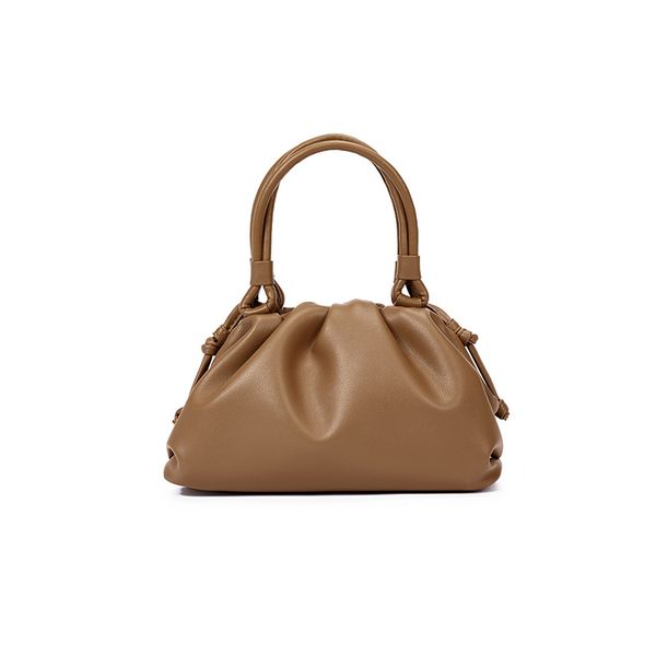 2020 spring and summer new pleated shoulder messenger bag handbag