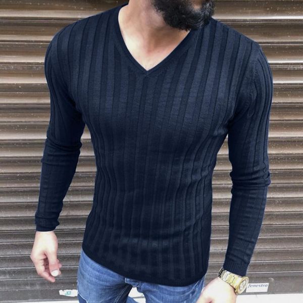 men's fashion trend casual and comfortable stitching v-neck long sleeve knitting t-shirt autumn winter solid slim pullover, White;black
men's fashion trend casual and comfortable stitching v-neck long sleeve knitting t-shirt autumn winter solid slim pullover, White;black