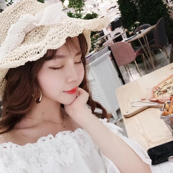 lovely summer beach sun straw hat outdoor lace bowknot straw cap sunhat breathable straw hat for women lotus leaf edge jump ropes
lovely summer beach sun straw hat outdoor lace bowknot straw cap sunhat breathable straw hat for women lotus leaf edge jump ropes