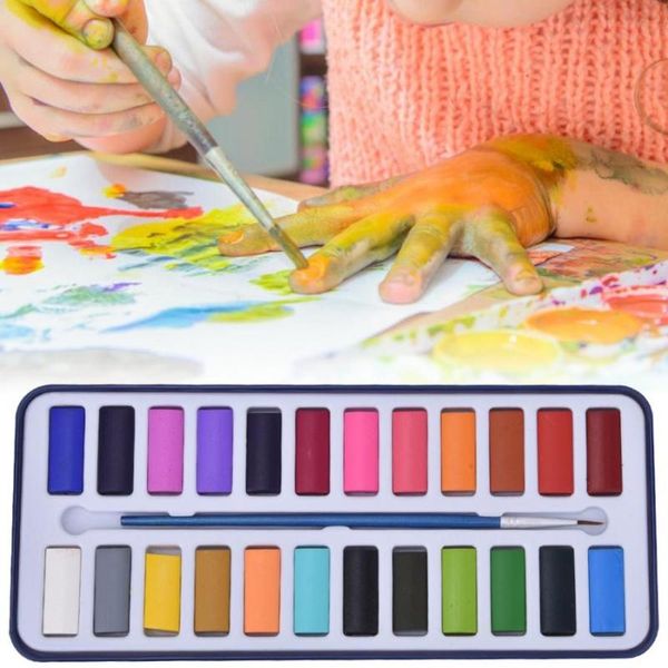 gift sets solid pigment children watercolor painting quick drying kit art supply for hand-painted diy decorations
gift sets solid pigment children watercolor painting quick drying kit art supply for hand-painted diy decorations