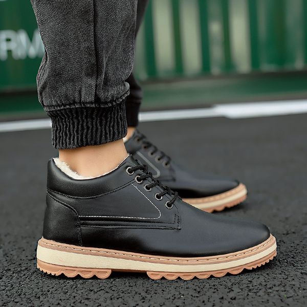 winter boots men nice warm snow boots flats winter shoes footwear male rubber ankle non-slip black
winter boots men nice warm snow boots flats winter shoes footwear male rubber ankle non-slip black