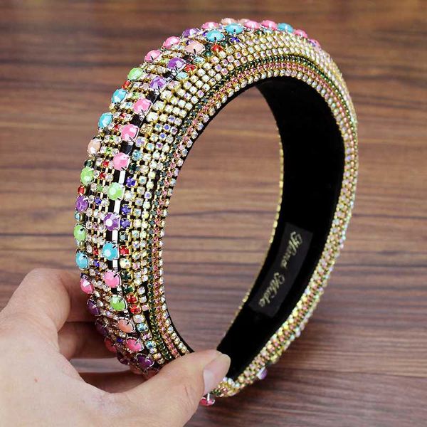 big luxury full crystal tiara hairbands gorgeous bohemian rhinestone headbands for new women headdress wedding hair accessories, Golden;white
big luxury full crystal tiara hairbands gorgeous bohemian rhinestone headbands for new women headdress wedding hair accessories, Golden;white