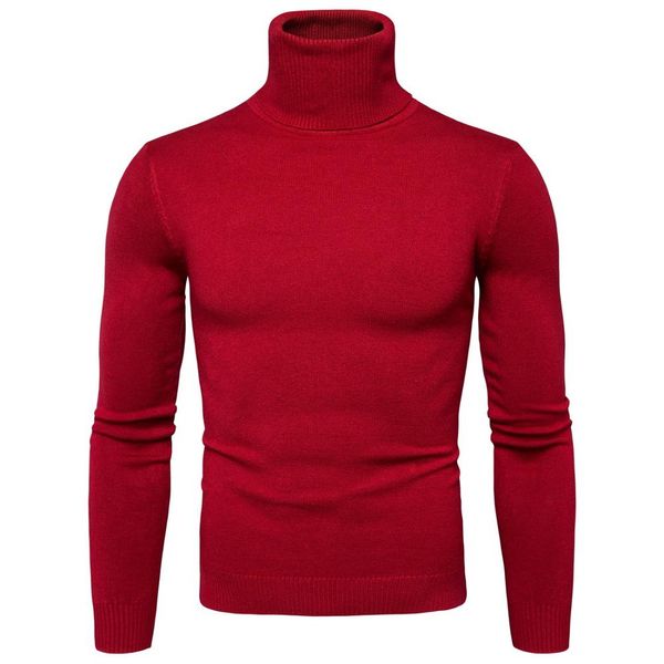 2020 casual men double collar slim fit pullover winter warm turtleneck sweater male fashion solid knitted sweaters, White;black
2020 casual men double collar slim fit pullover winter warm turtleneck sweater male fashion solid knitted sweaters, White;black