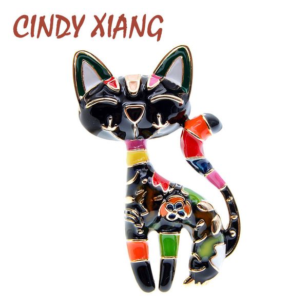 cindy xiang new arrival cute enamel paint cat brooch women and men brooch pin animal design fashion jewelry 2 colors, Gray
cindy xiang new arrival cute enamel paint cat brooch women and men brooch pin animal design fashion jewelry 2 colors, Gray